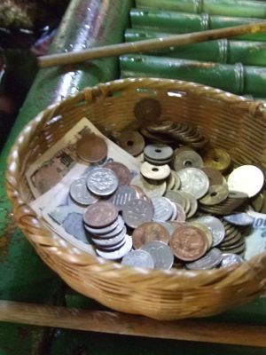 金活で金運アップ●満月お財布「フリフリーゼ」のブログ-銭洗い