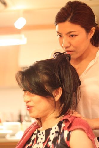 みさきのゑHAPPYになるブログ-施術中