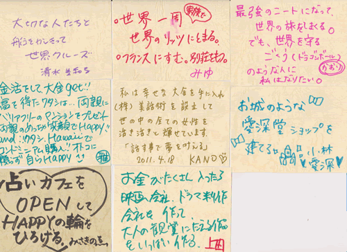 ★みさきのゑ【占いは幸せになるためのツール】HAPPYになるブログ-金活　夢２