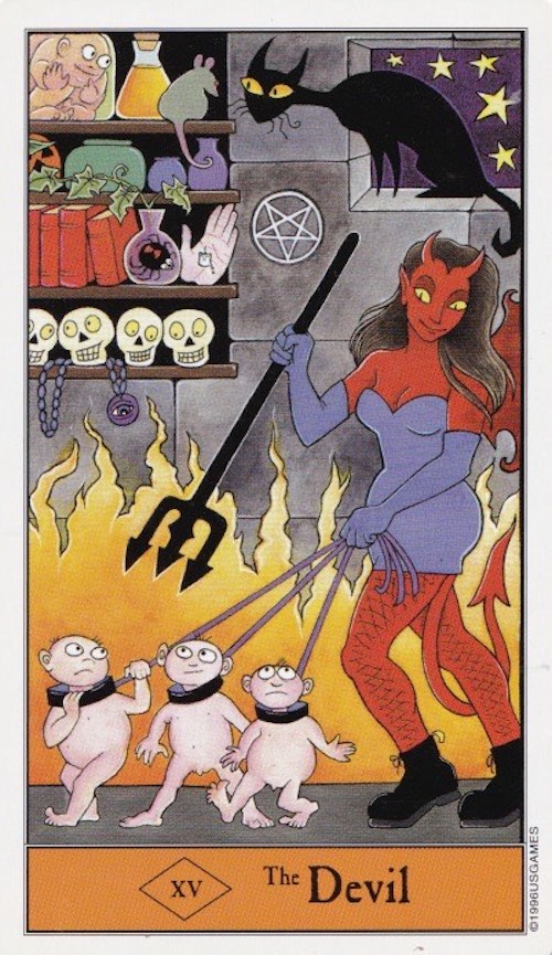 ハロウィンタロット悪魔