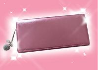 金活で金運アップ●満月お財布「フリフリーゼ」のブログ-キラキラ財布ピンク